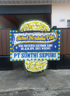 Papan Bunga Duka di Jurangjero